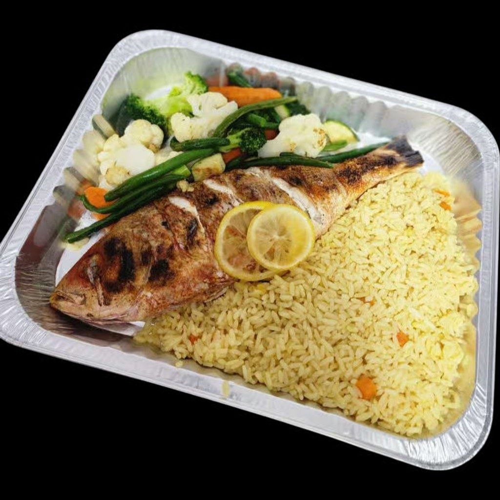 Whole Red Snapper.