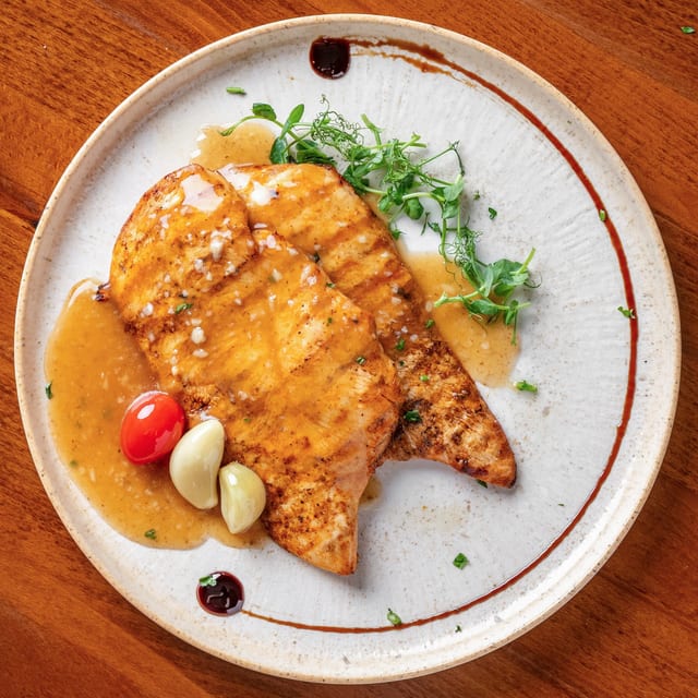 Chicken Breast Garlic Sauce.