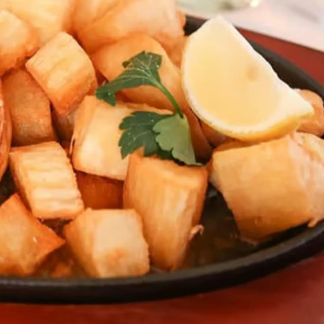 Fried Yucca.