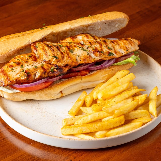 Chicken Breast Sandwich.