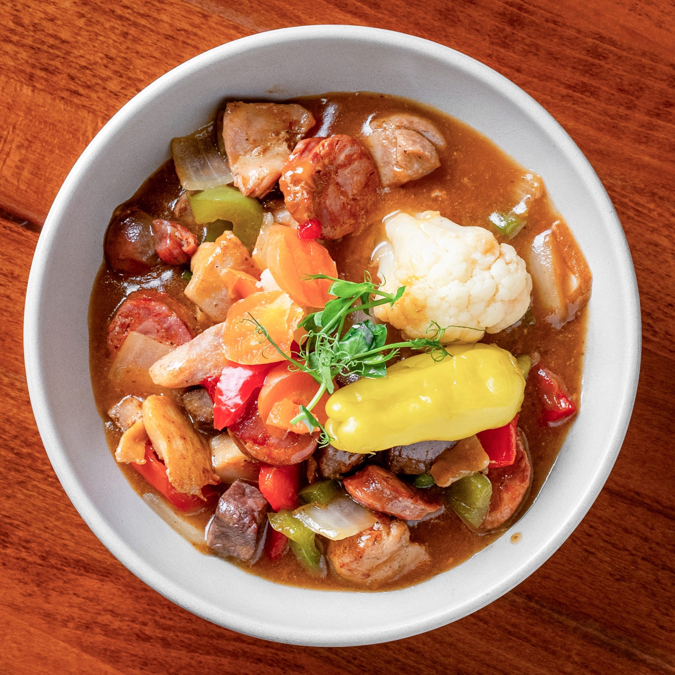 Pork Cubes.
